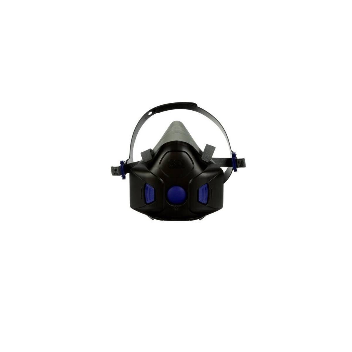 3M Secure Click media máscara HF-803SD con silicona de membrana parlante talla L