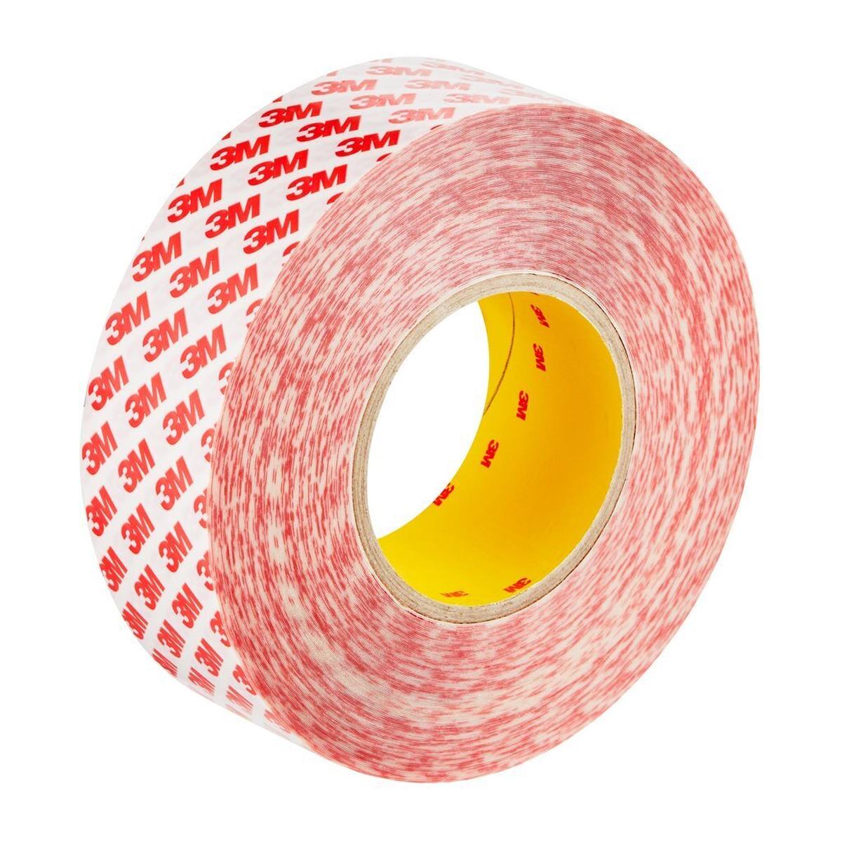 3M Double-sided adhesive tape with polyester backing GPT-020F, transparent, 50 mm x 50 m, 0.202 mm