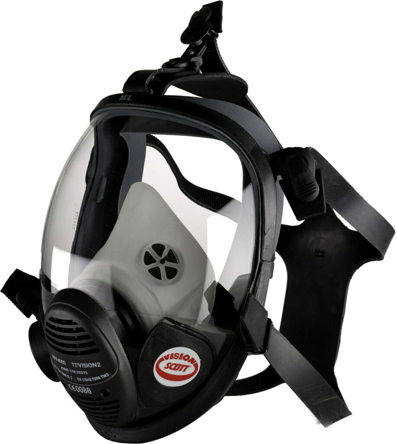 3M full face mask with filter connection on the front FF-601F, small (size S)