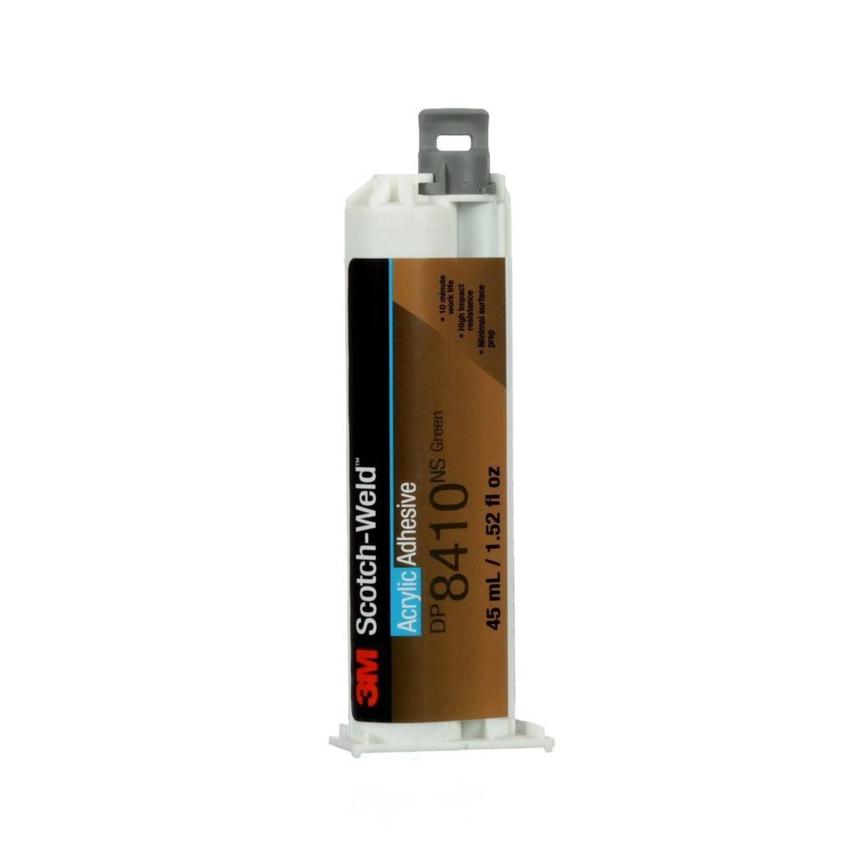 3M Scotch-Weld 2-component acrylate-based construction adhesive for the EPX System DP 8410 NS, green, 45 ml