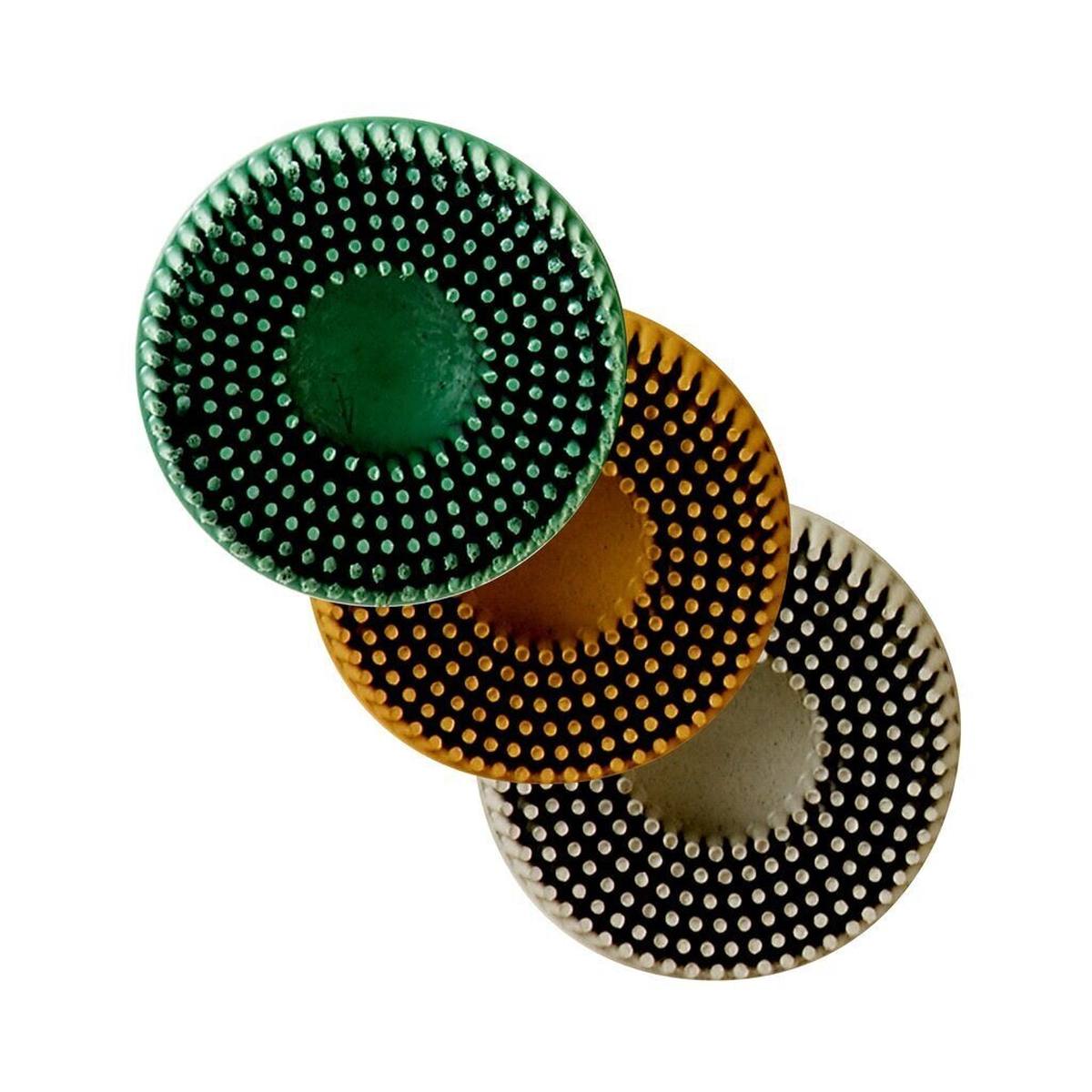 3M Scotch-Brite Roloc Disco in setola RD-ZB, bianco, 25,4 mm, P120 #238688