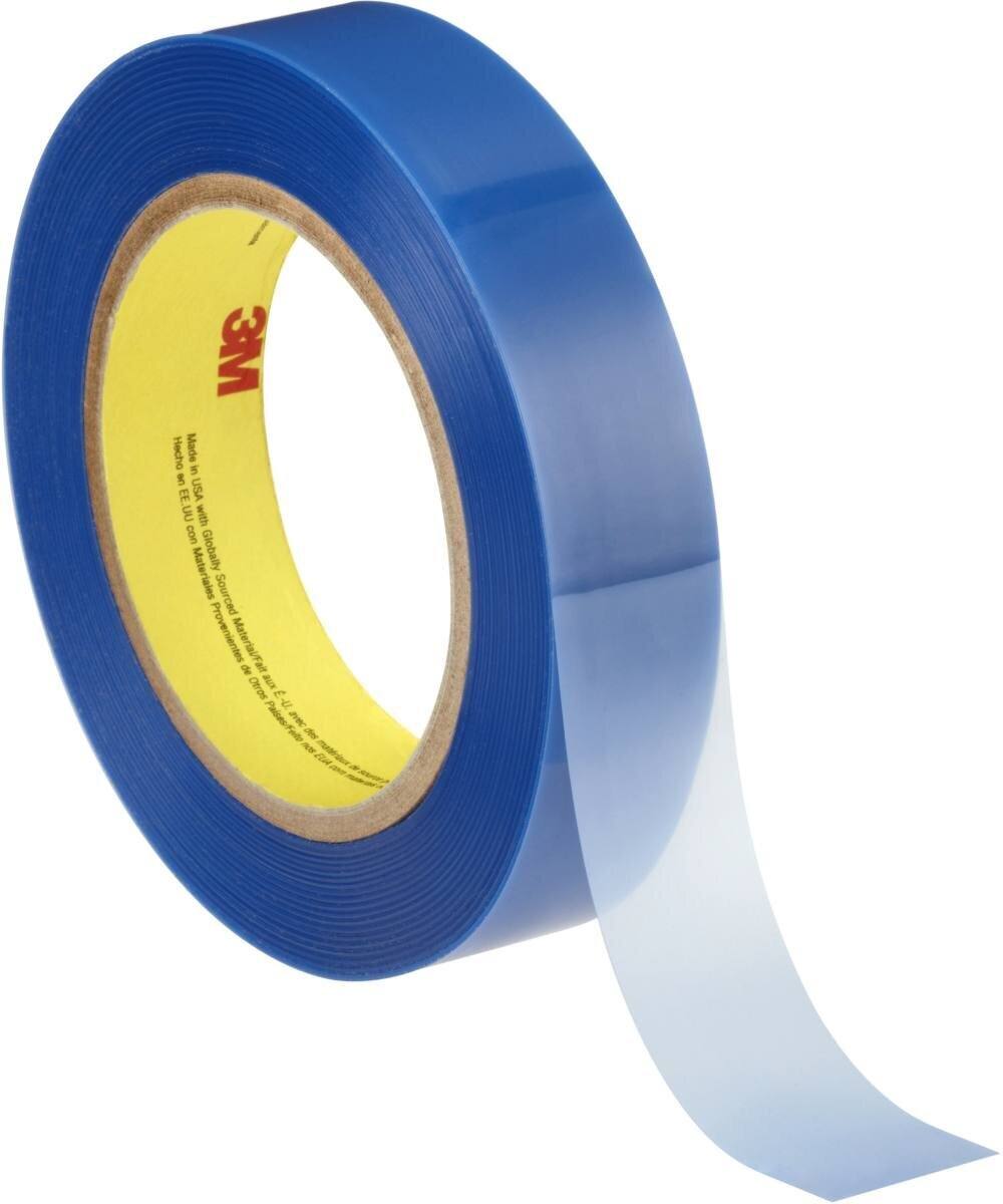 Cinta adhesiva de poliéster 3M 8902, azul, 6 mm x 66 m