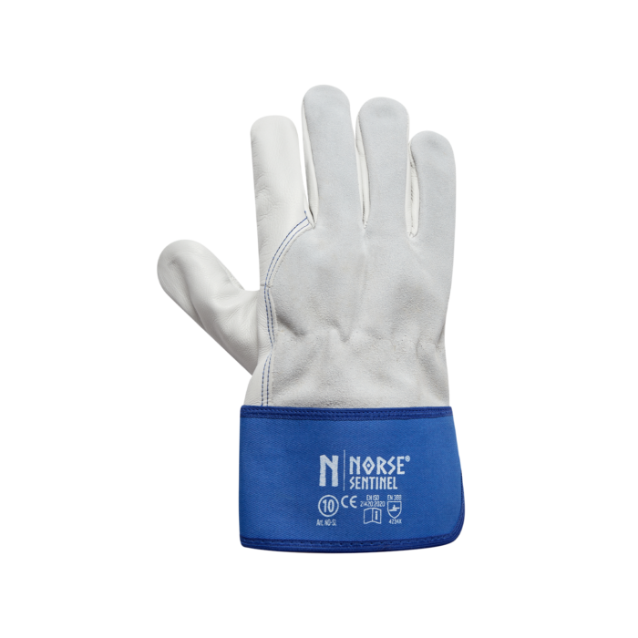 NORSE Sentinel cow split leather glove size 9