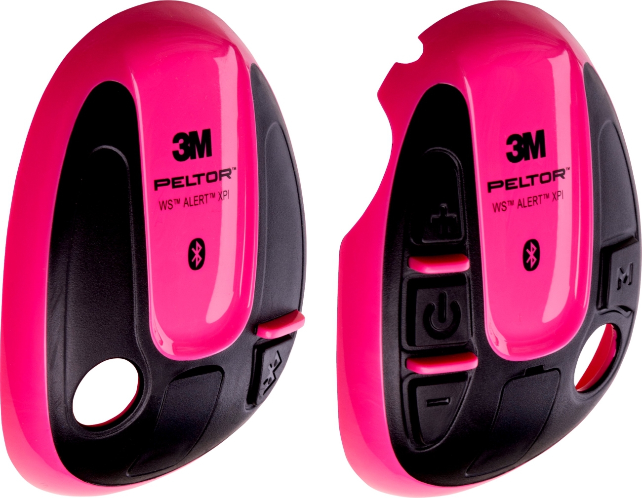 3M PELTOR-suojukset WS ALERT-kuulokkeille, vaaleanpunainen, 1 pari (vasen+oikea), 210300-664-RE/1