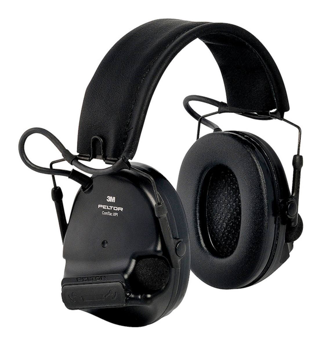 3M PELTOR Auricular ComTac XPI para operaciones tácticas CTXPI02S, plegable, en la cabeza, negro, MT20H682FB-02 SV
