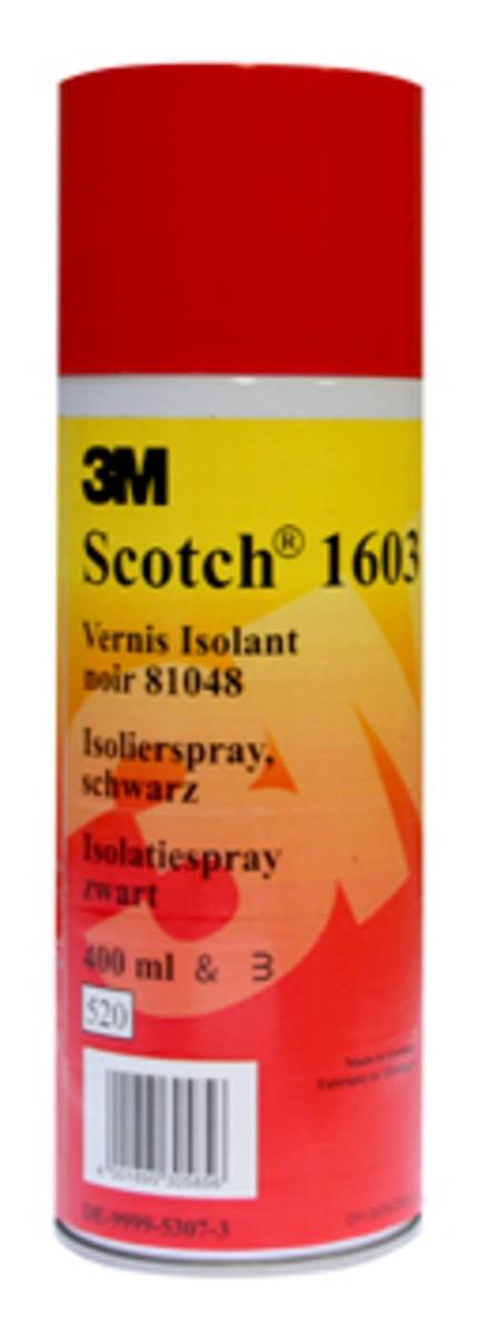 3M Scotch 1603 Isolierlack, Schwarz, 400 ml