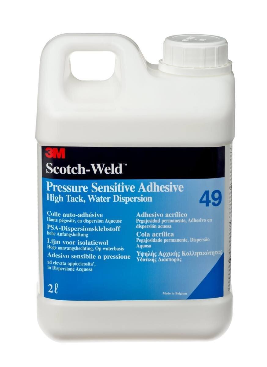 3M Scotch-Weld adhesivo acrílico de dispersión 49, transparente, 20 l