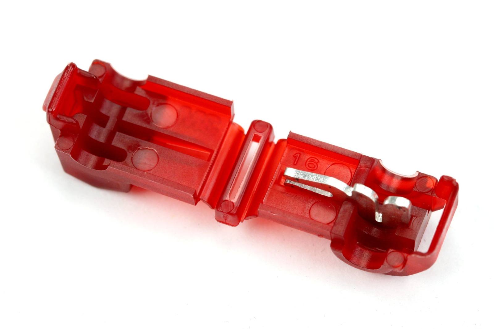 3M Scotchlok 951 Verbinder für steckbaren Abzweig, Rot, 600 V, max. 0,5 - 1 mm², 50 Stück / Packung