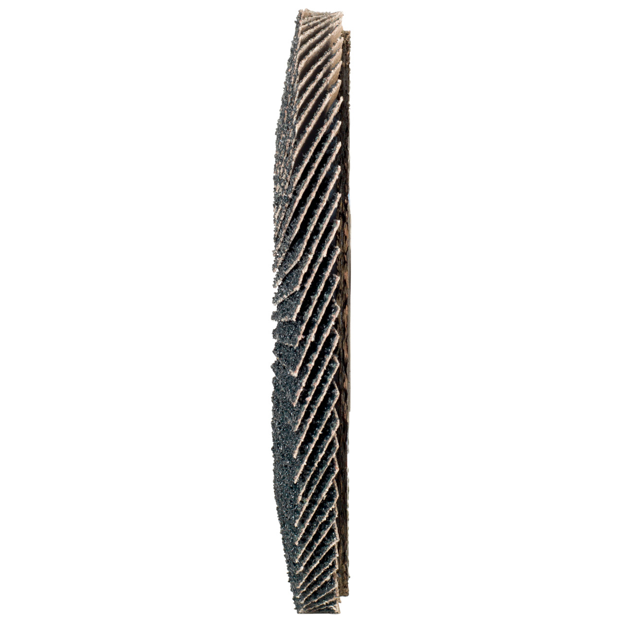 Tyrolit Rondelle éventail DxH 178x22,2in1 pour acier &amp; inox, P120, forme : 27A - version coudée (version corps de support en fibre de verre), art. 643807