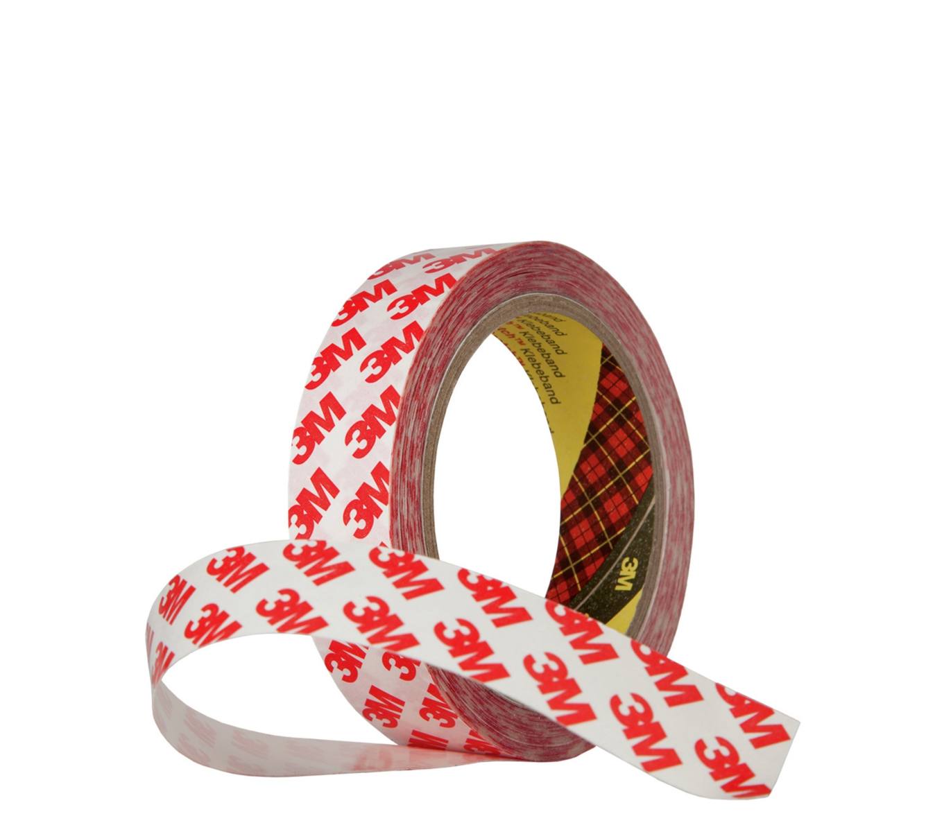 3M Double-sided adhesive tape with polyester backing 9088-200, transparent, 38 mm x 50 m, 0.2 mm