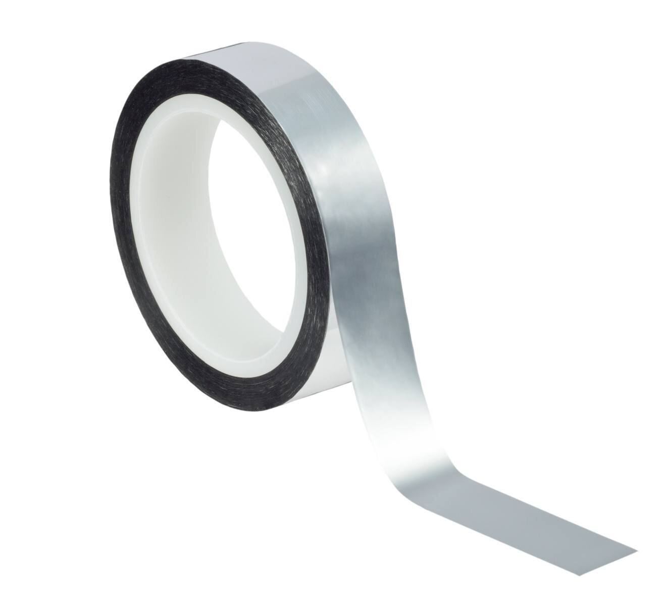 3M polyester adhesive tape 850 S, silver, 15 mm x 66 m, 0.05 mm