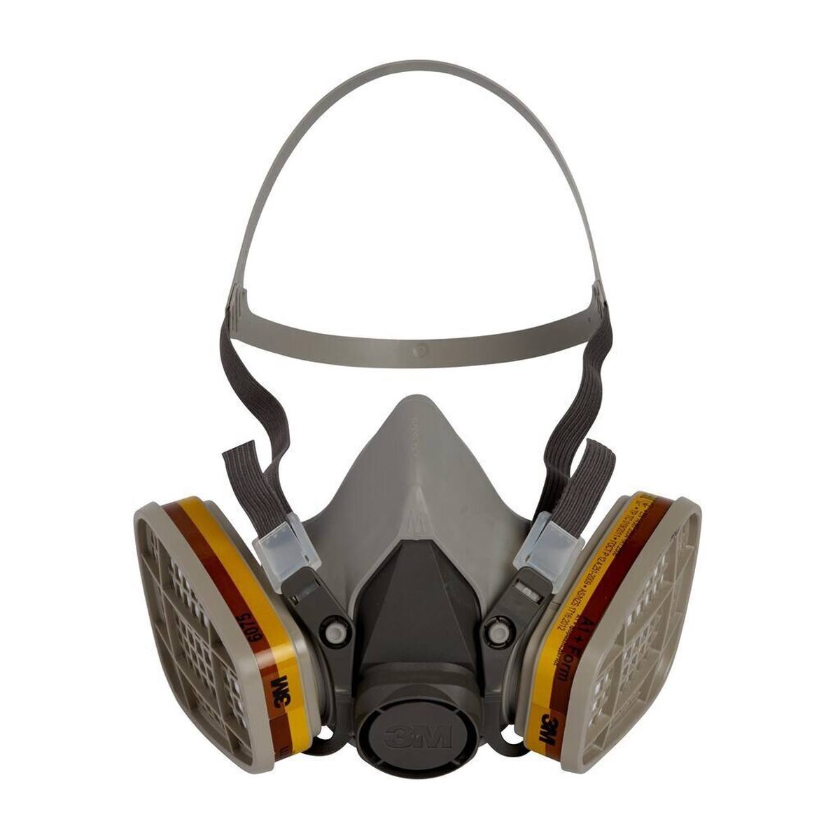 3M 6200M Medio cuerpo de máscara Elastómero termoplástico/polipropileno Talla M
