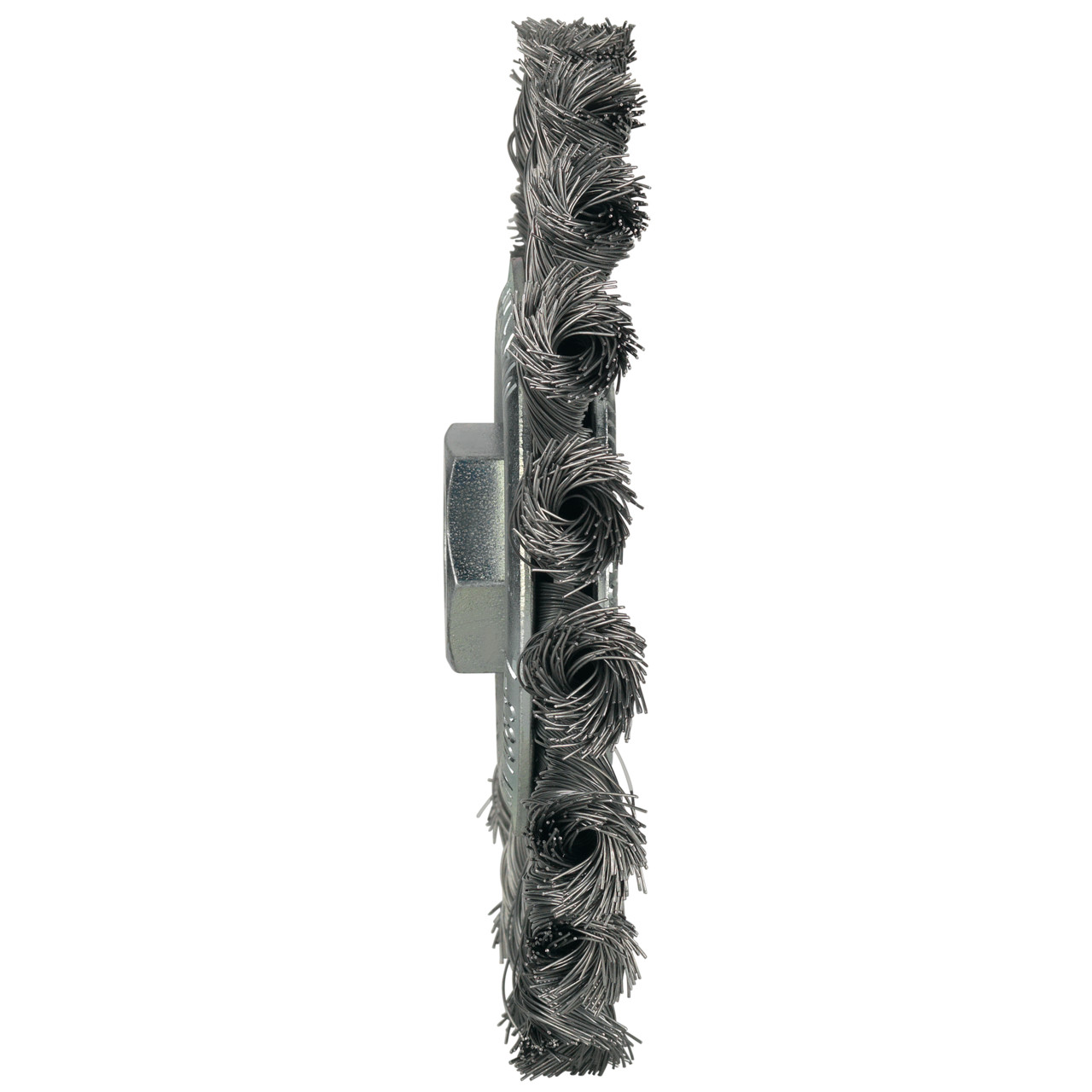 Tyrolit Ronde borstels DxBxLxGE 115x11x23xM14 Voor staal, vorm: 1RDZ - (ronde borstel), Art. 960324