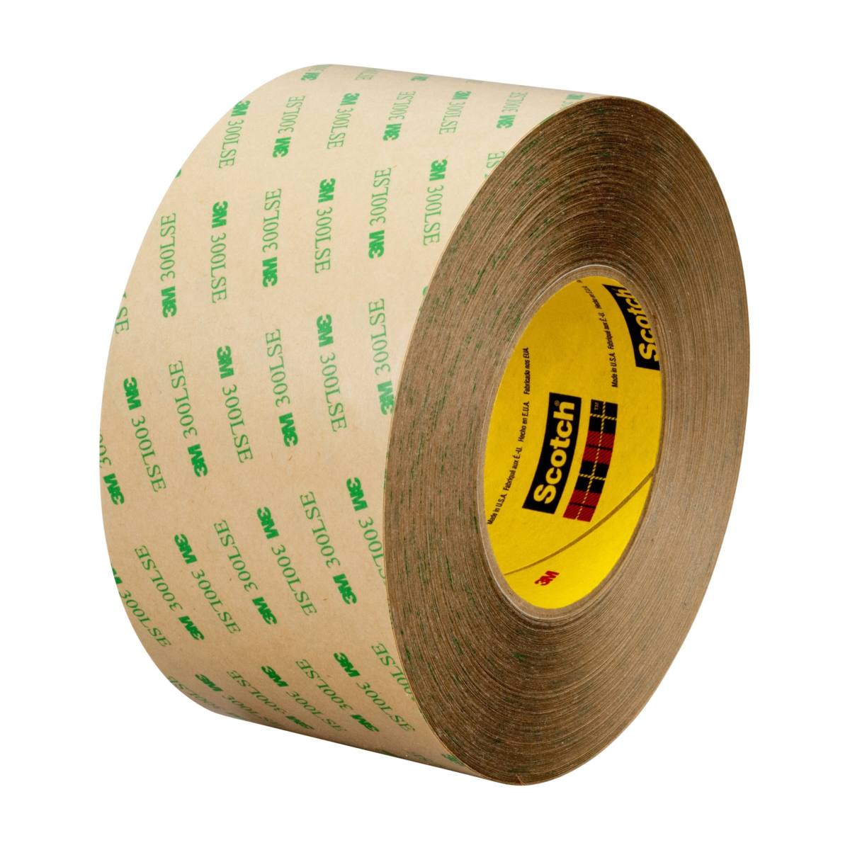 3M Dubbelzijdig plakband met polyester drager 93020LE, transparant, 19 mm x 55 m, 0,20 mm
