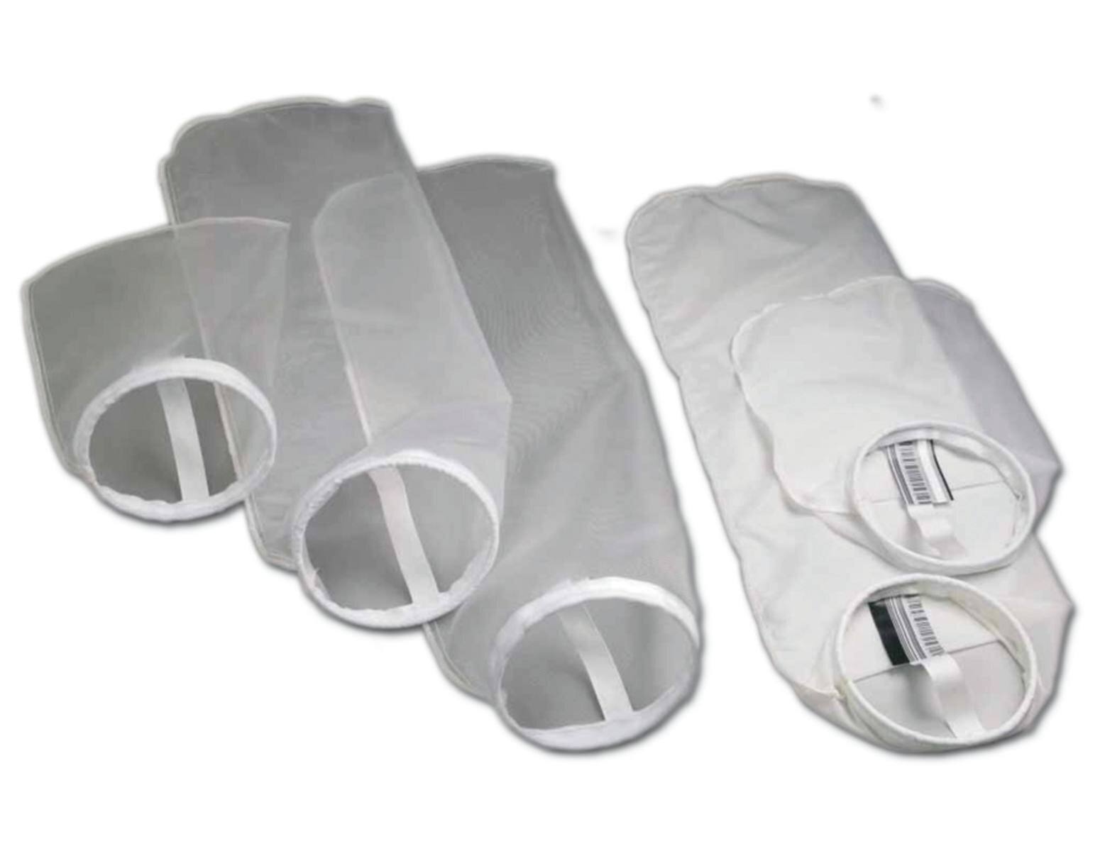 3M Serie NB Filterbeutel, NB0200NYS2R, L2, 200 µm, Polypropylenfilz, Kunststoffkragen