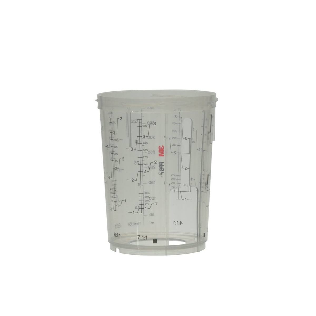 3M PPS Taza Serie 2.0, mediana, aprox. 400 ml, (paquete=4 unidades) 26122