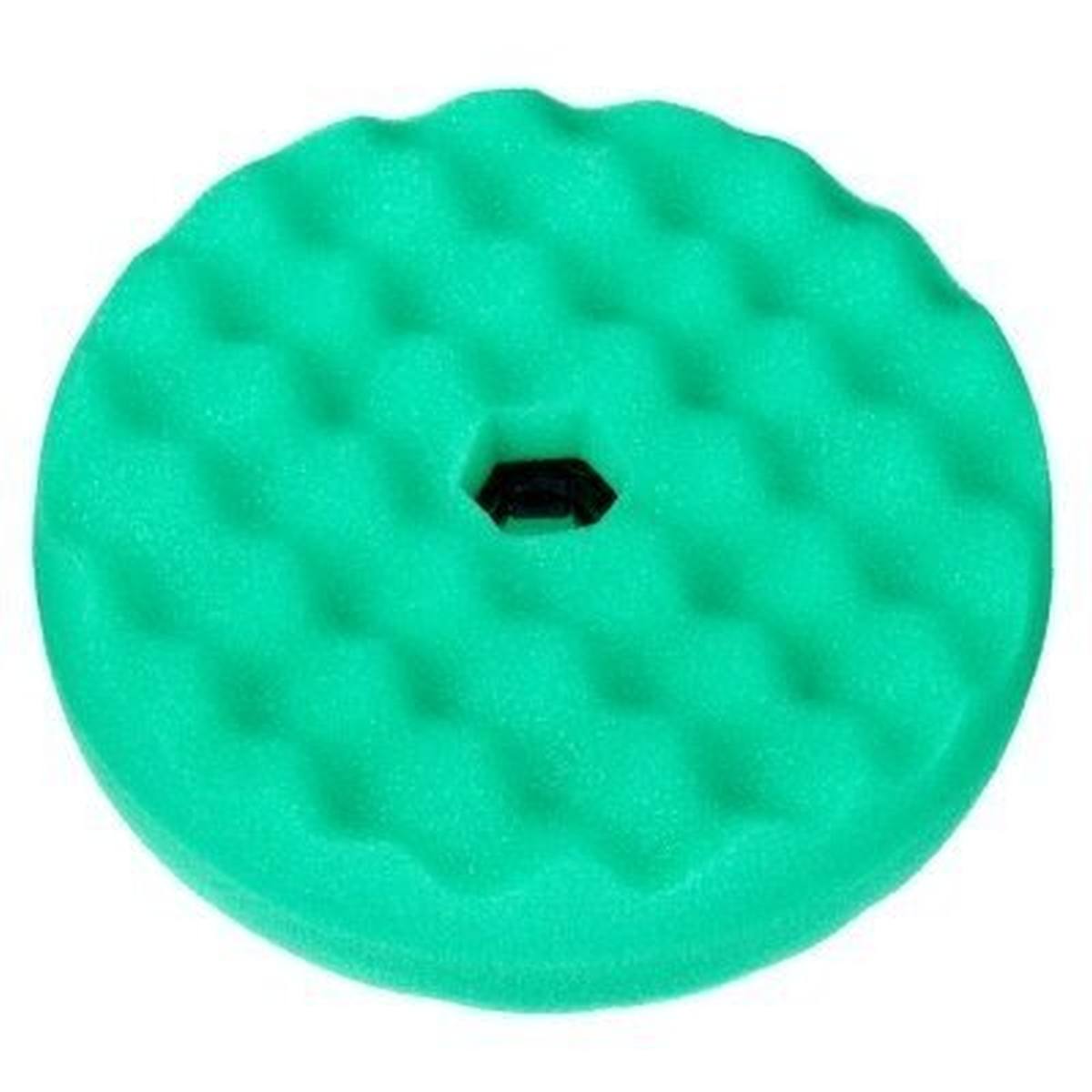 3M Quick Connect Perfect-it III polishing foam, double-sided studded, green, 150 mm #50962