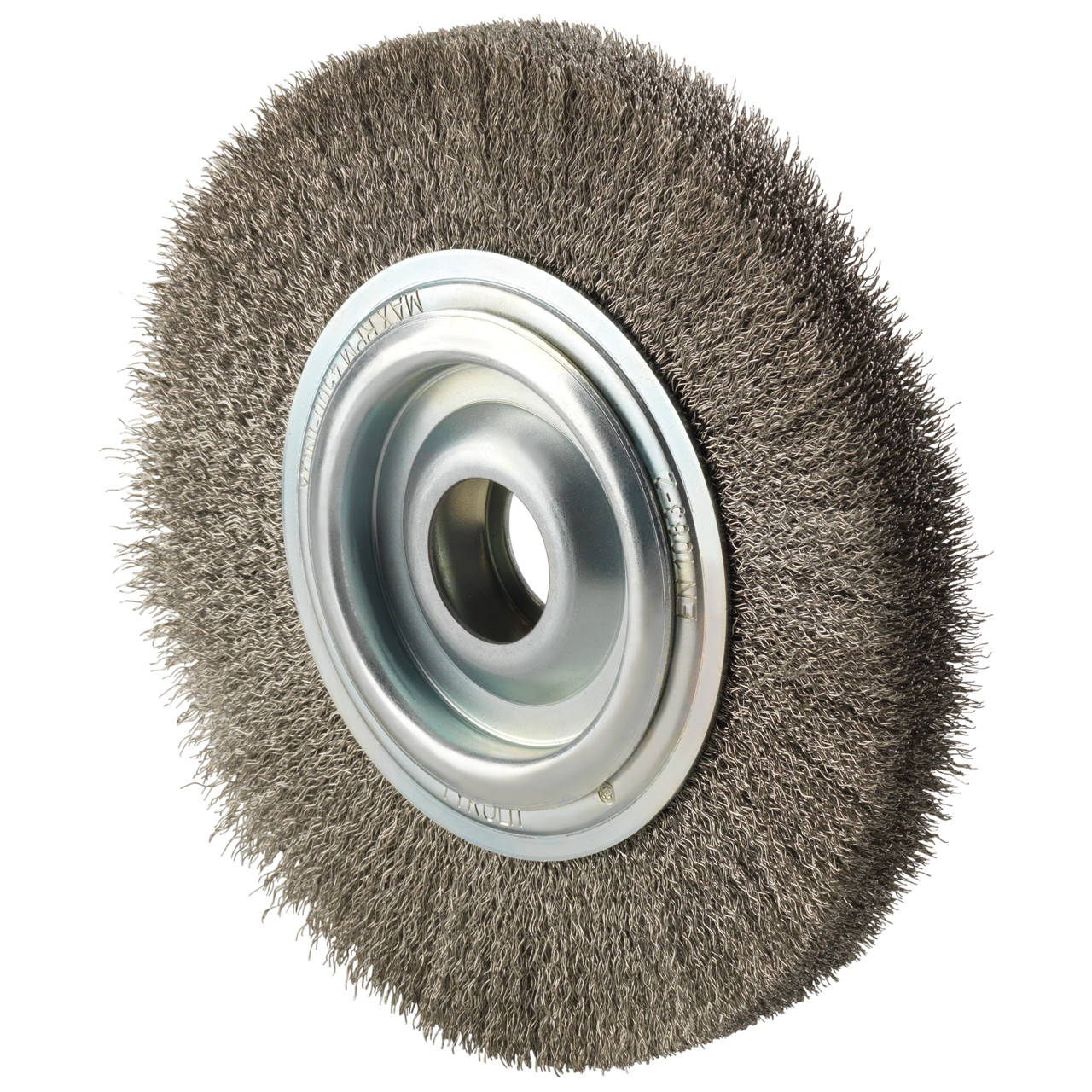 Spazzole rotonde Tyrolit DxLxH 100x20x24x20 Per acciaio inox, forma: 1RDW - (spazzole rotonde), Art. 896110
