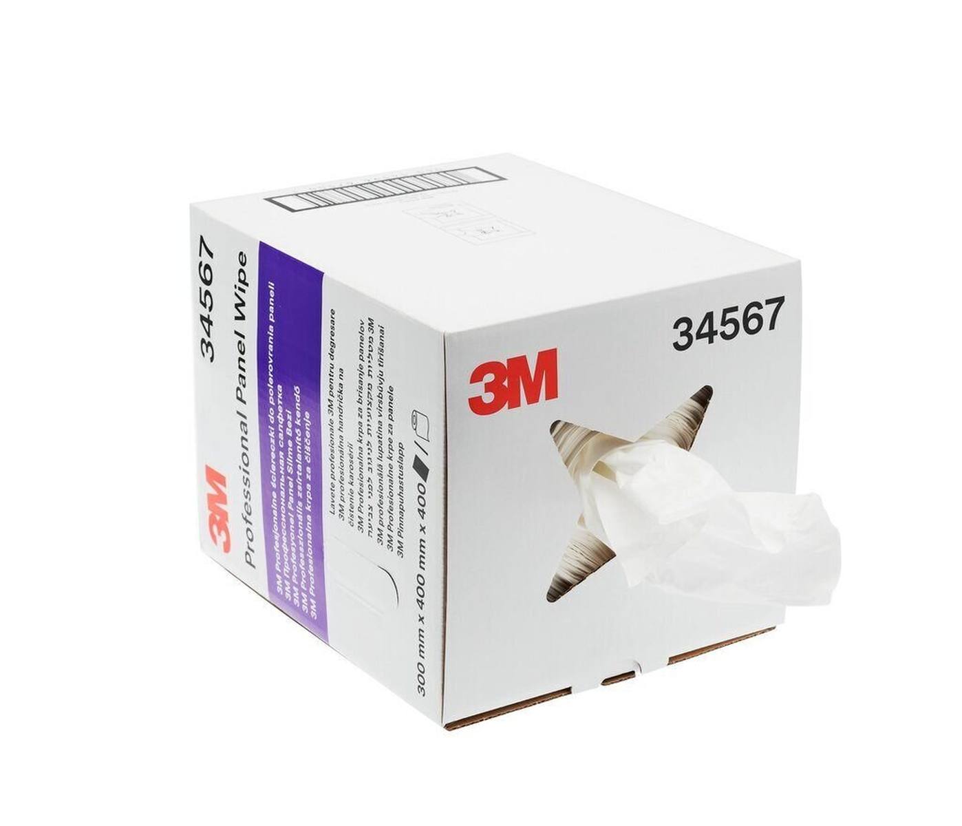 3M Disposable cleaning cloth, white, 290 mm x 370 mm (PU=400 pieces) #34567