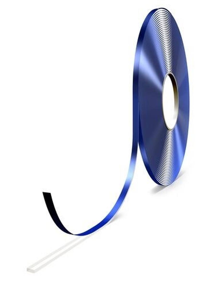 tesa ACXplus 75530 High Transparency, 6mmx12m, 2,9mm, transparent, blauer Folienliner