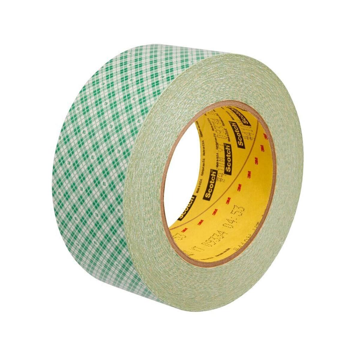 3M Double-sided adhesive tape with non-woven paper backing 410M, white, 305 mm x 33 m, 0.13 mm