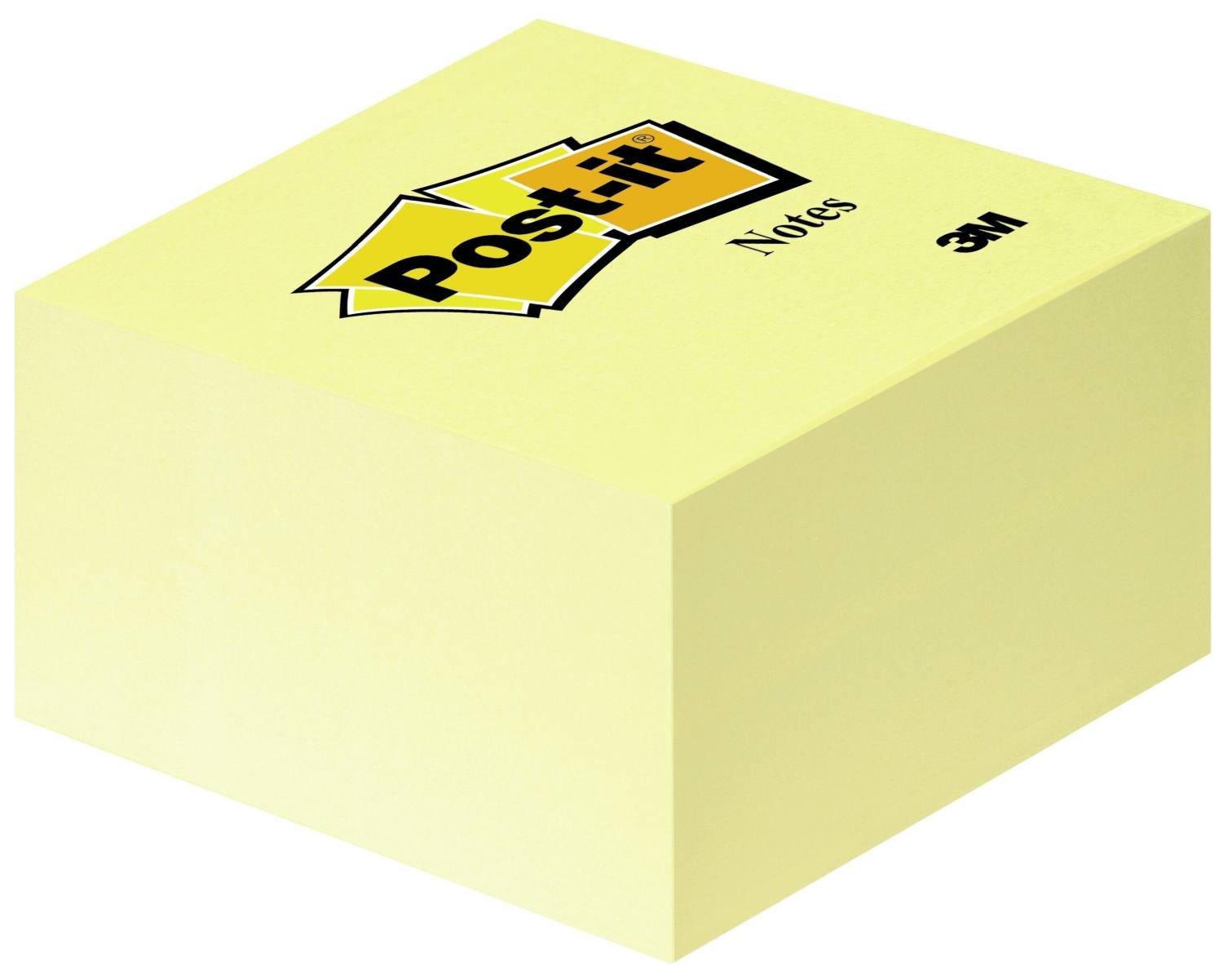 3M Post-it Würfel 636B, 76 mm x 76 mm, gelb, 1 Würfel à 450 Blatt