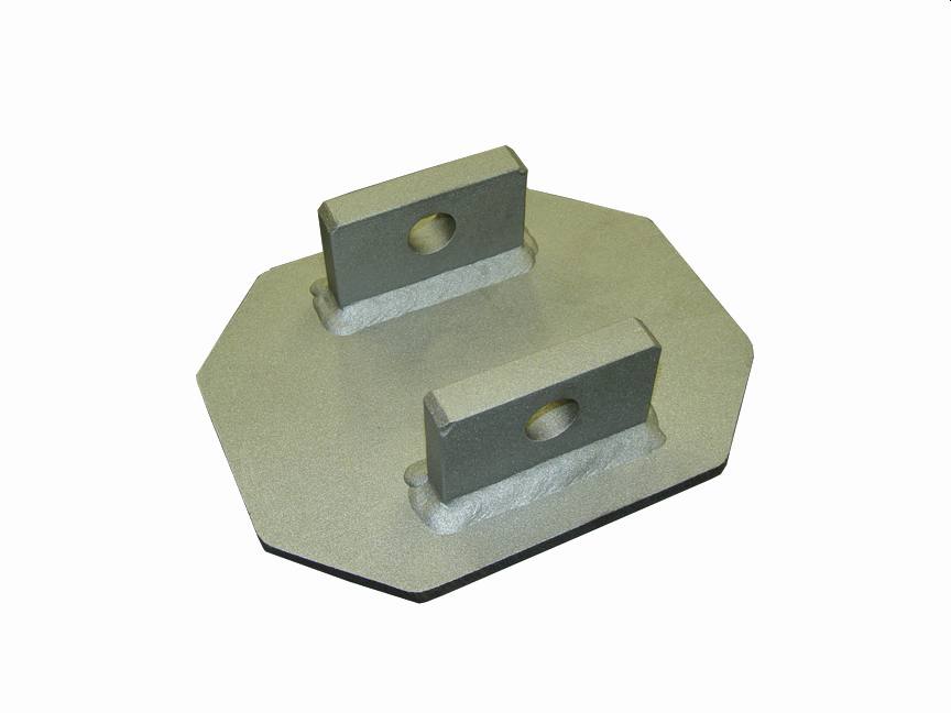 3M DBI-SALA adapter plate for PFAS pole for welding, galvanised steel