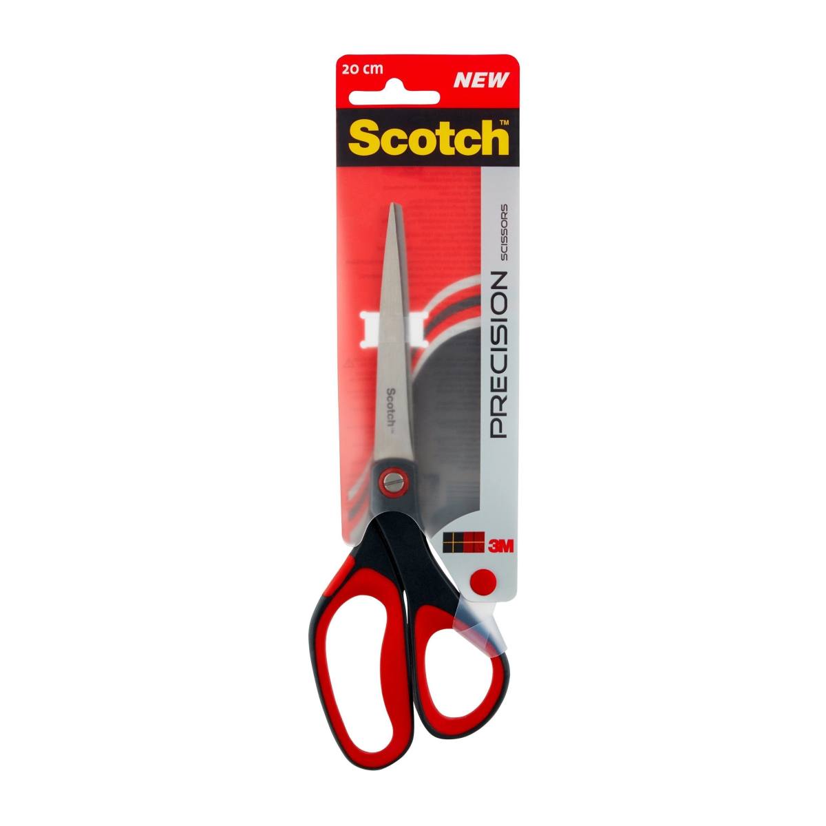 3M Scotch precision scissors red 1 per pack 20 cm