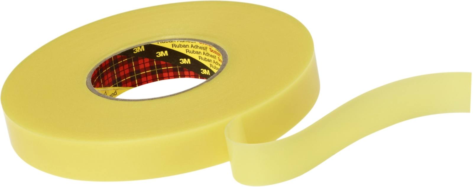 3M Cinta adhesiva removible de doble cara 4656F, amarilla, 15 mm x 33 m, 0,6 mm