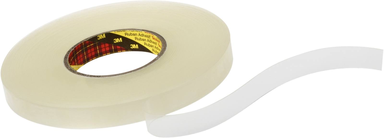 3M Double-sided removable adhesive tape 4658F, transparent, 6 mm x 25 m, 0.8 mm