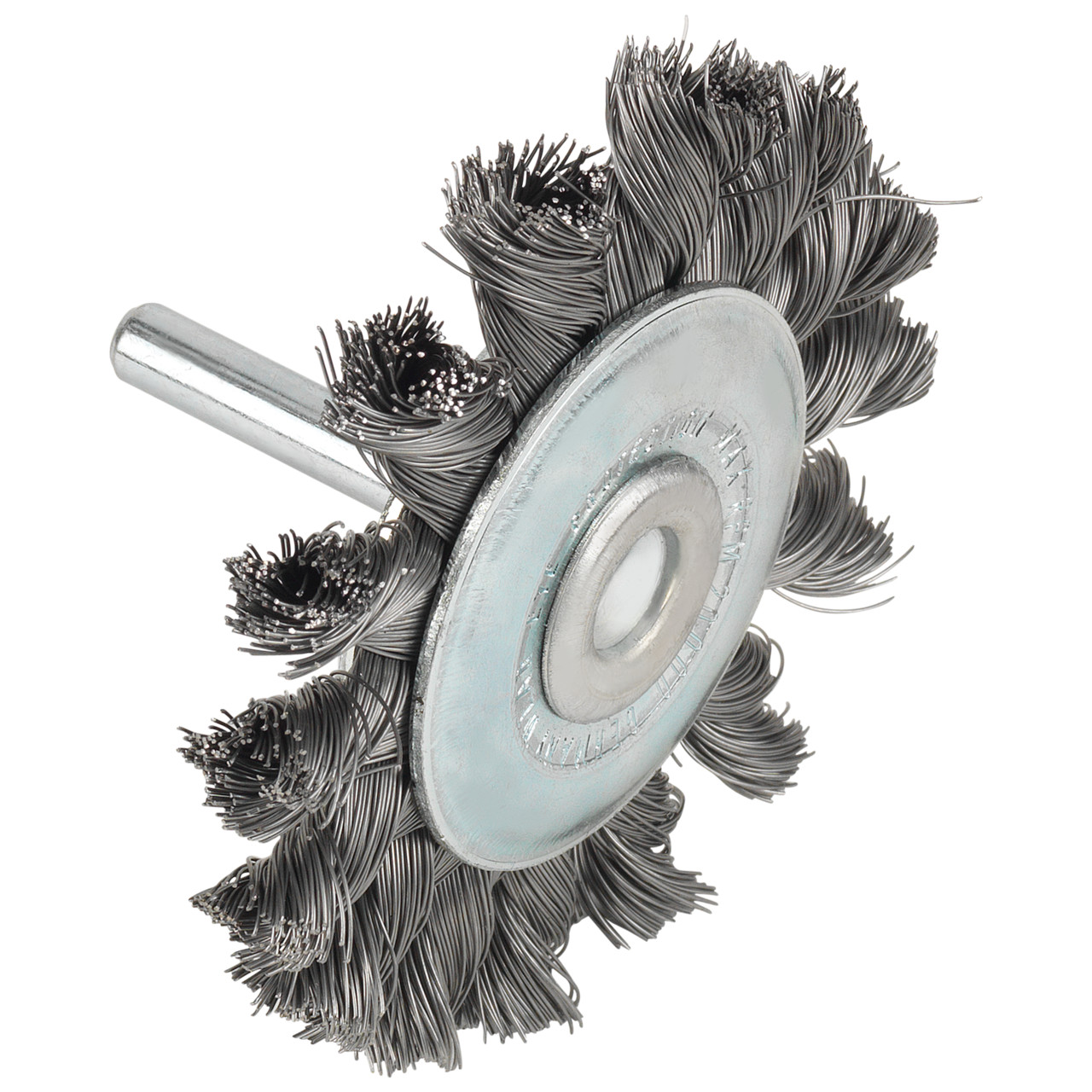 Tyrolit Round shank brushes DxLxH-GExI 70x6x15-6x30 For steel, shape: 52RDZ - (round shank brushes), Art. 34276016