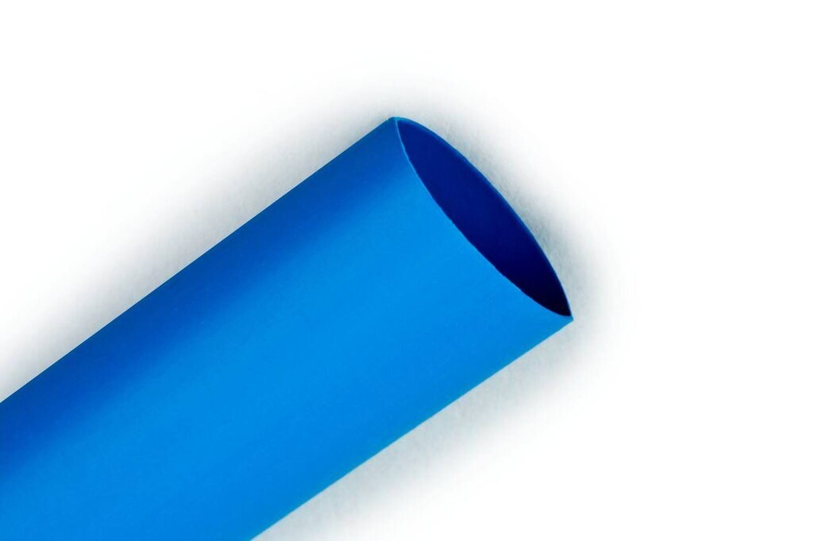 3M GTI 3000 Tubo termorretráctil de pared fina, azul, 9/3 mm, 1 m