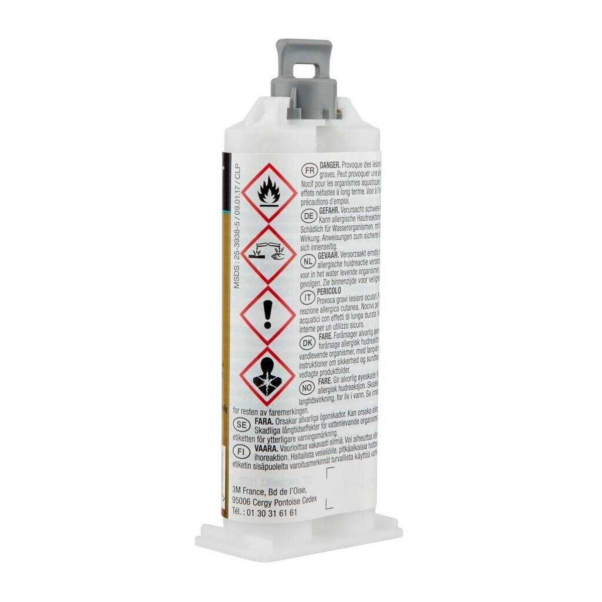 3M Scotch-Weld 2-component acrylic-based construction adhesive for the EPX System DP 804, transparent, 50 ml