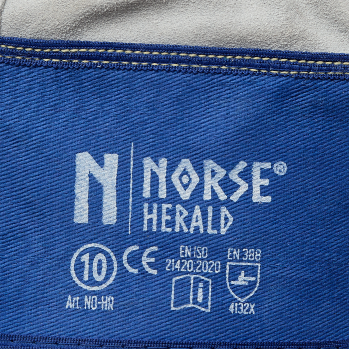 NORSE Herald cow split leather glove size 11