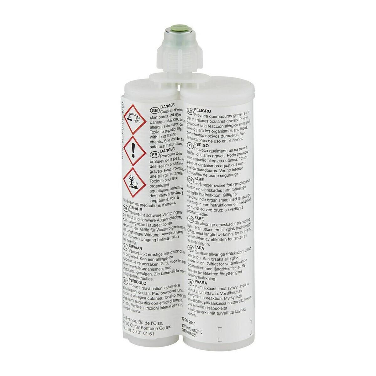 3M Scotch-Weld 2-component construction adhesive based on epoxy resin for the EPX system DP 410, beige, 400 ml