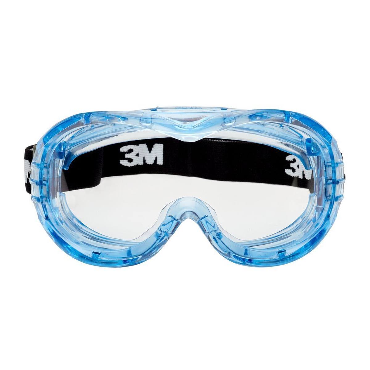 3M Fahrenheit veiligheidsbril AS/AF/UV, PC, helder, indirecte ventilatie, nylon hoofdband, incl. microvezelzakje FheitA