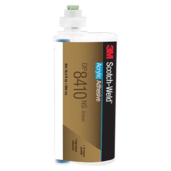 3M Scotch-Weld 2-component acrylate-based construction adhesive for the EPX System DP 8410 NS, green, 490 ml