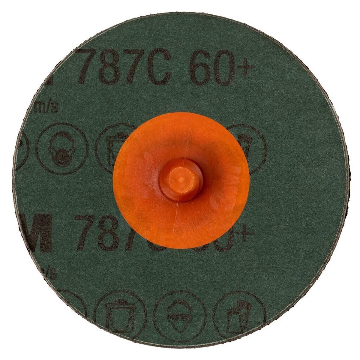3M Roloc fiber disc 787C, 76.2 mm, P60