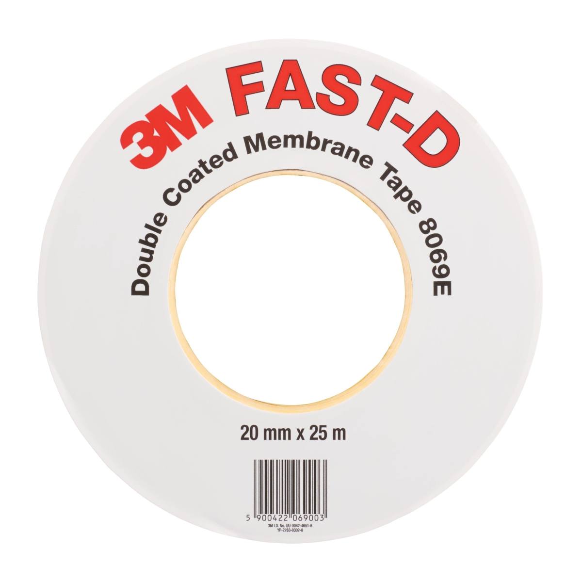 3M FAST-D 8069E Flexible Air Sealing Tape, 38mm x 50m, 0.410mm