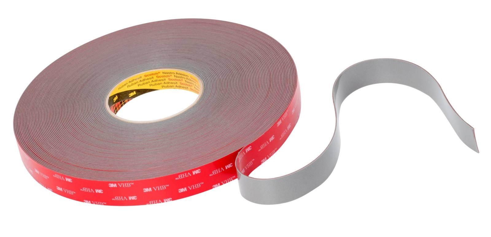 3M VHB adhesive tape GPH-110GF, gray, 19 mm x 11 m, 1.1 mm, blister pack