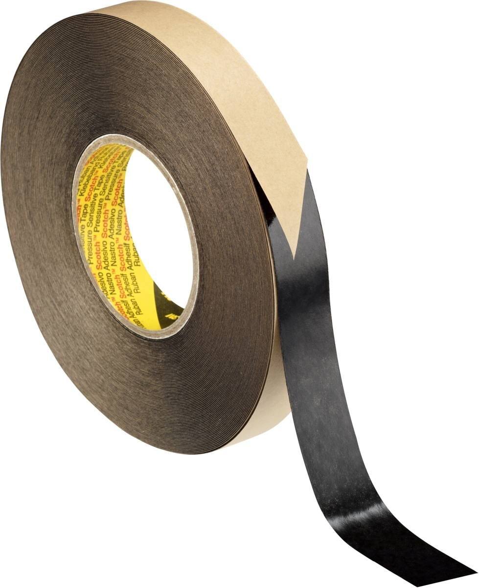 3M Elastic polyurethane adhesive tape 9343, black, 19 mm x 33 m, 0.43 mm