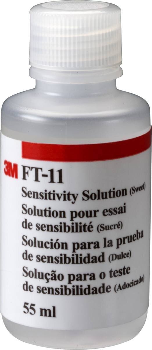 3M FT-11 Fit Test Sensitivity Lösung, Flaschen a 55ml, süss (Pack=6Stück)