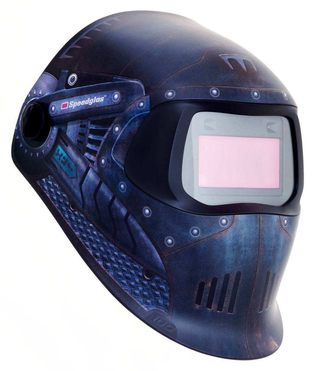 3M Speedglas 100V Schweißhelm Automatik Schweißer Helm DIN 8-12 Mig "Trojan Warrior" #751620