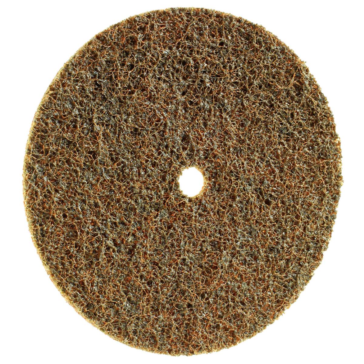 FIX KLETT SC non-woven disc, 125 mm x 10 mm, coarse, hook and loop