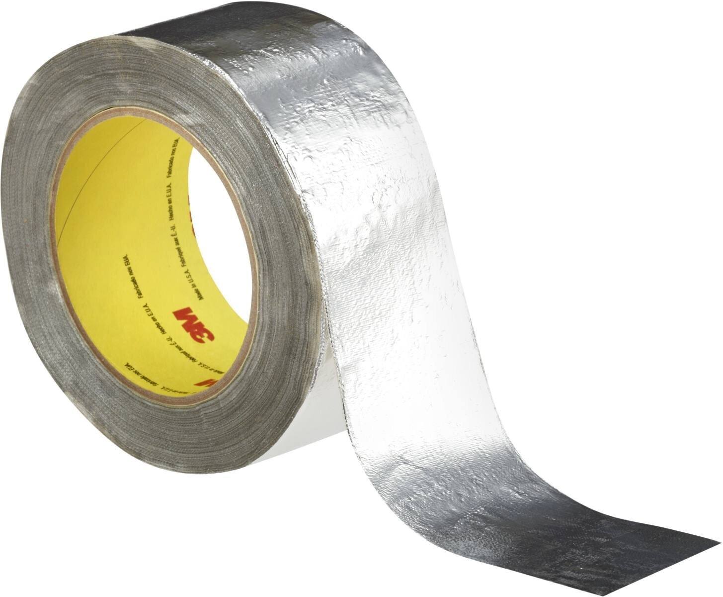 3M aluminum-glass fabric adhesive tape, 363, silver, 12.7 mm x 33 m
