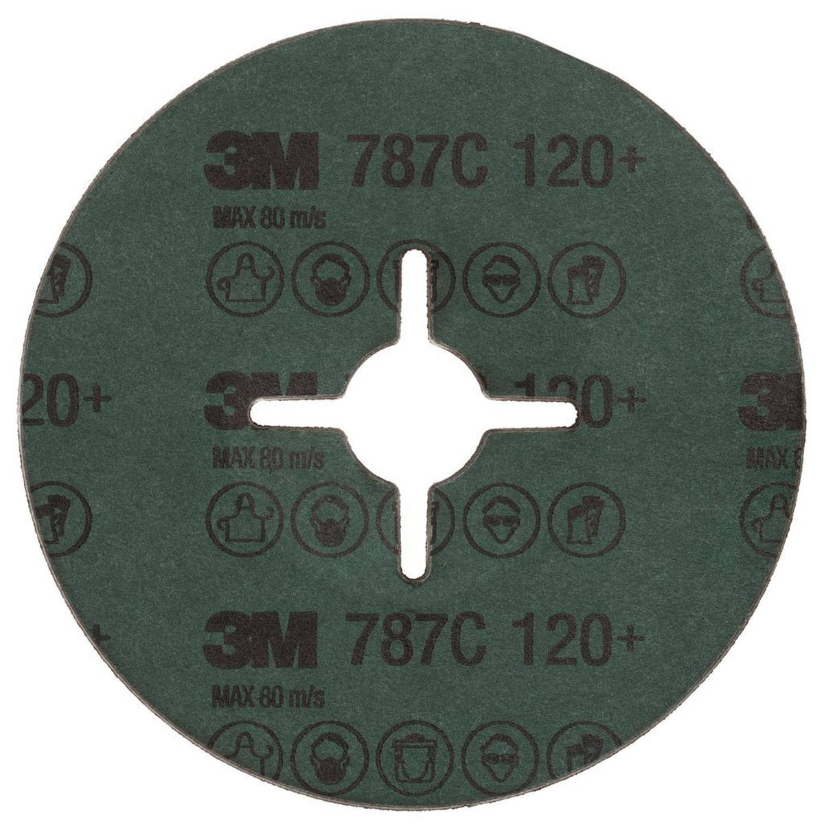 3M 787C Discos de fibra 125mm P120+ #779907