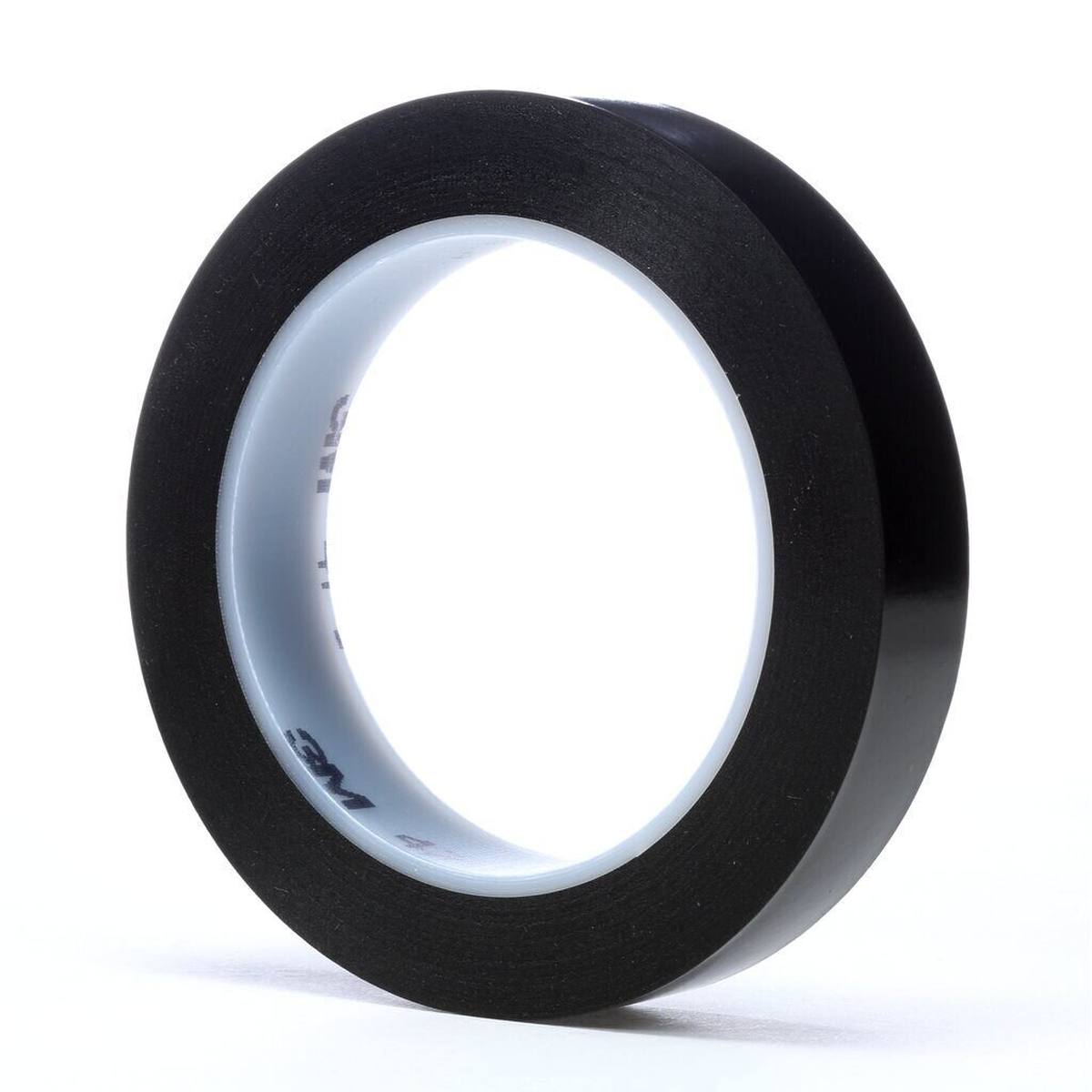 3M kleefband van zacht PVC 471 F, zwart, 19 mm x 33 m, 0,13 mm