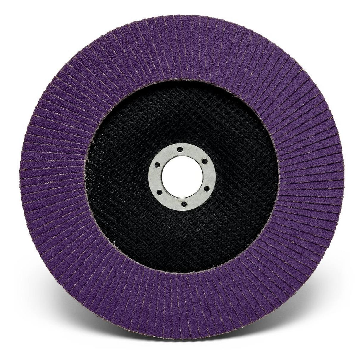 3M flap disc 769F, 180 mm, 22.23 mm, P60 , conical