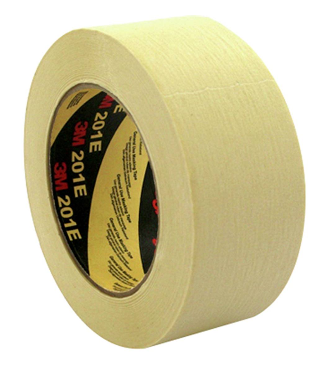 3M Crepe adhesive tape 201E, beige, 30 mm x 50 m, 0.135 mm