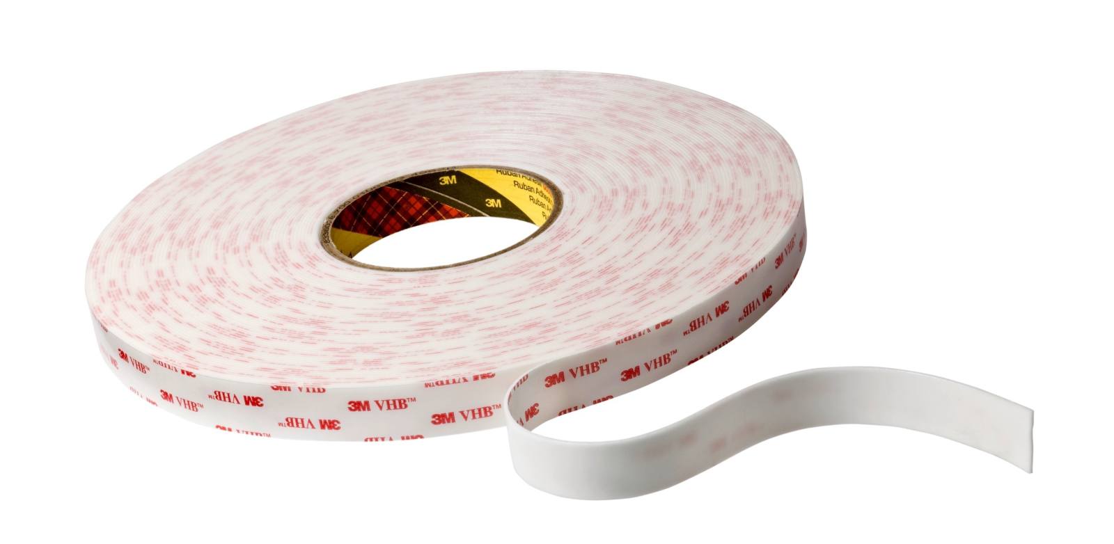 3M VHB adhesive tape 4952P, white, 6 mm x 33 m, 1.1 mm
